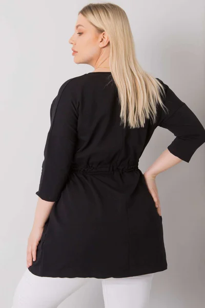 Dámská plus size tunika s nápisem FPrice