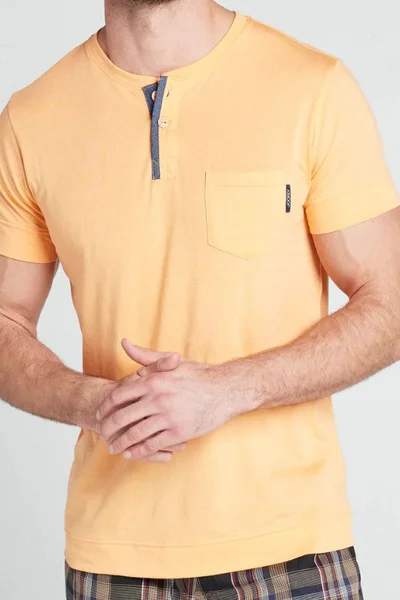 Pánské tričko na spaní GO93 oranžová - Jockey