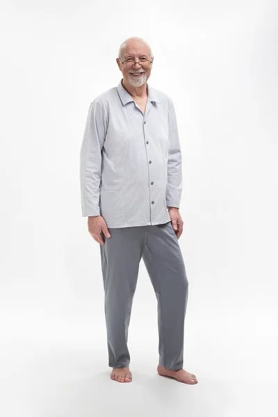 Rozepínané pánské pyžamo Martel Antoni PE425 dłr 3XL-4XL