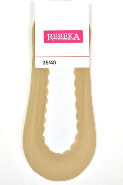 Tělové dámské ponožky do balerín Rebeka