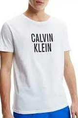 Pánské bílé tričko s krátkým rukávem Calvin Klein