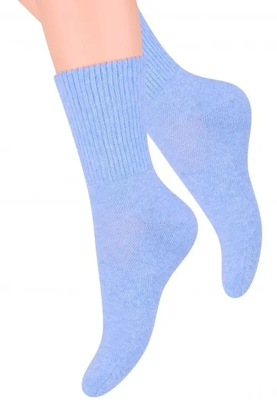 Dámské ponožky s frotté Steven Fitness art.127
