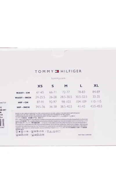 Tommy Hilfiger dámské tanga kalhotky 3 Pack Black