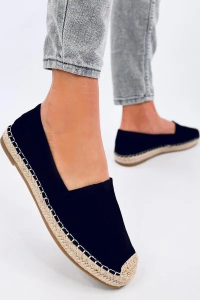 Trendy Dámské Eko-Semišové Espadrilky Inello