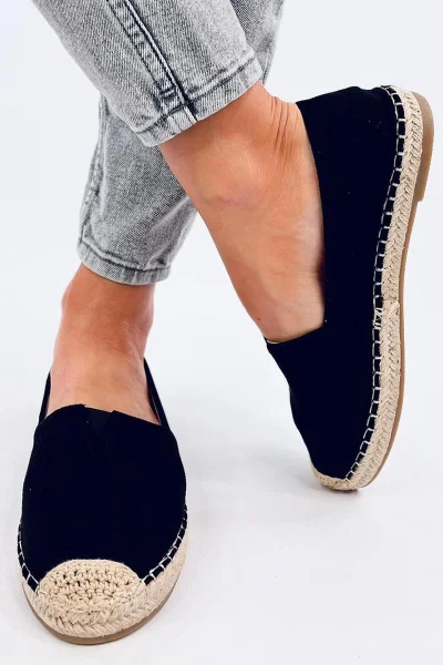 Trendy Dámské Eko-Semišové Espadrilky Inello