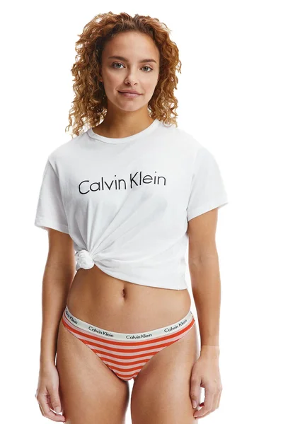 Dámská tanga Calvin Klein Červená/Růžová