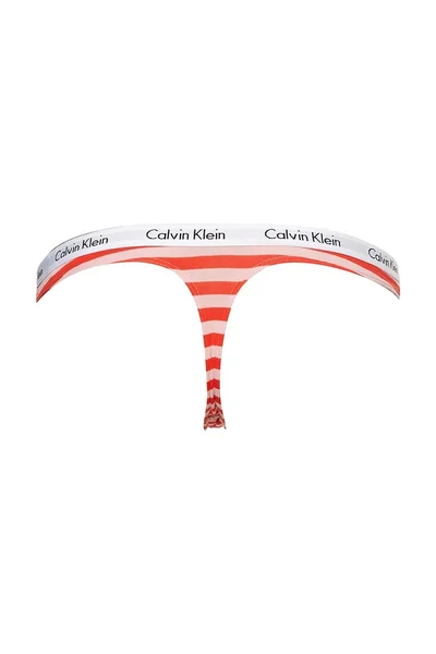 Dámská tanga Calvin Klein Červená/Růžová