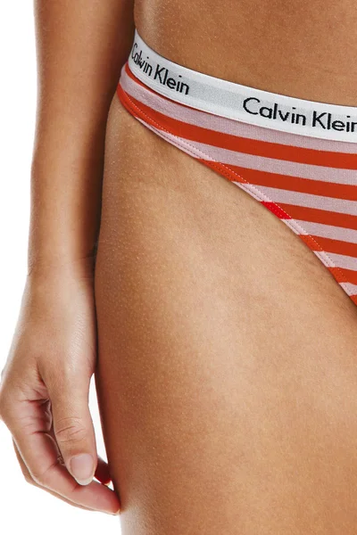 Dámská tanga Calvin Klein Červená/Růžová