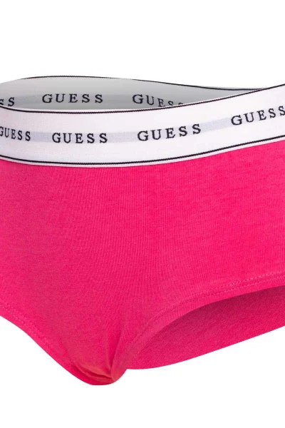 Fuchsiové dámské kalhotky Guess Carrie Culotte