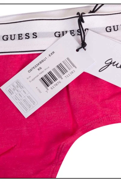 Fuchsiové dámské kalhotky Guess Carrie Culotte