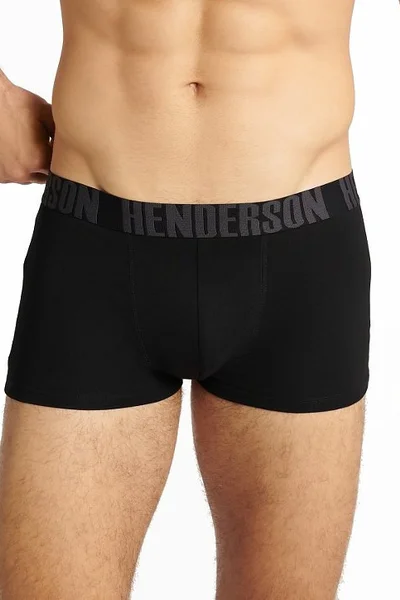 Pánské bavlněné boxerky s logem Henderson (2 ks)