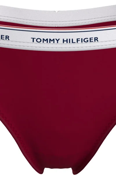 3ks dámské barevné string kalhotky Tommy Hilfiger