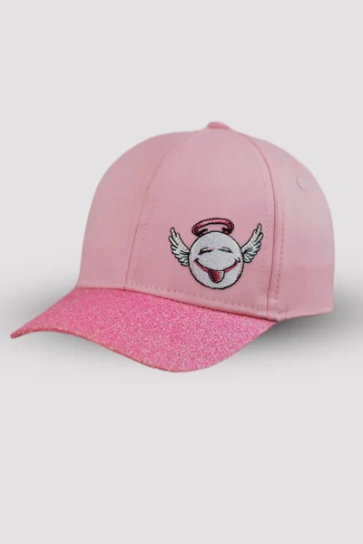 Dívčí světle růžová baseballová čepice Noviti