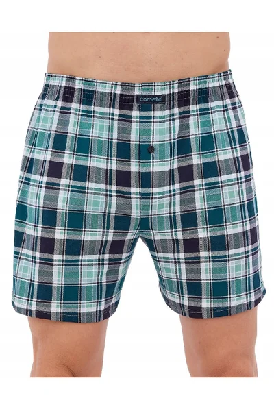 Pánské zelené boxerky Cornette Comfort