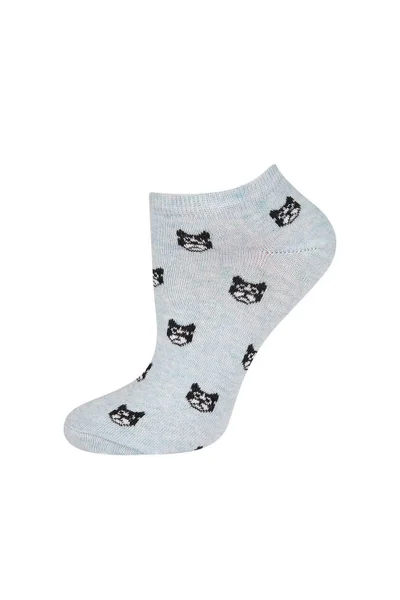 Dámské ponožky Soxo Y884 Barevné vzory