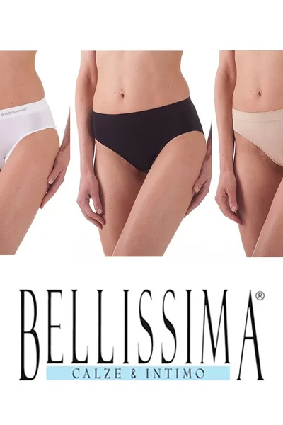 Klasické vyšší kalhotky Bellissima 014