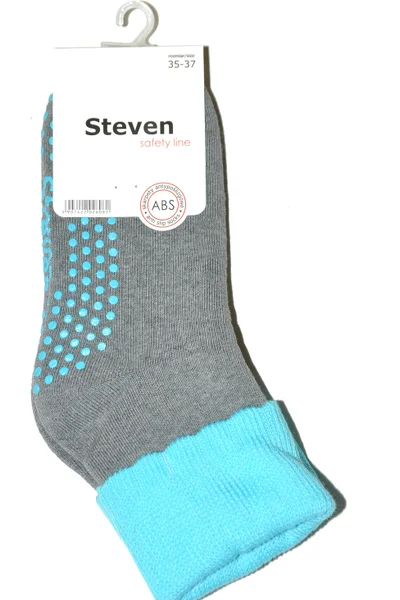 Dámské protiskluzové ponožky Steven ABS art.126