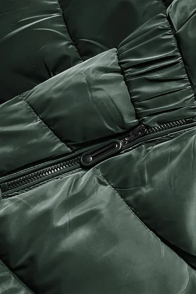 Khaki zelená dámská prošívaná bunda S'WEST