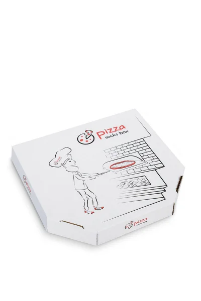 Dámské Kesi Ponožky Pizza Pepperoni - 4 páry v krabici