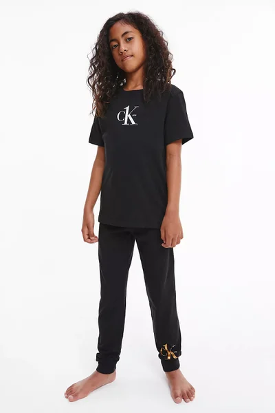 Bavlněné dětské tričko 2ks v balení Calvin Klein