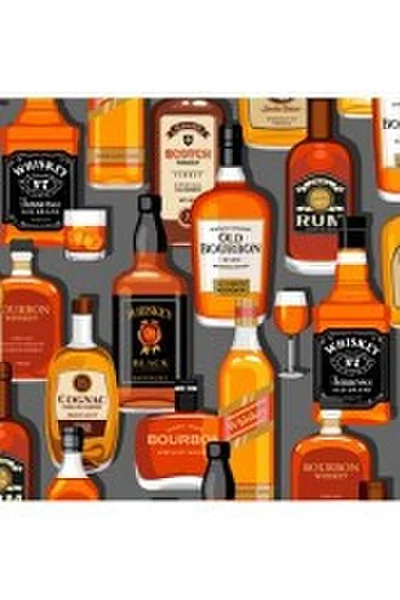 Vtipná pánská noční košile whiskey Cornette