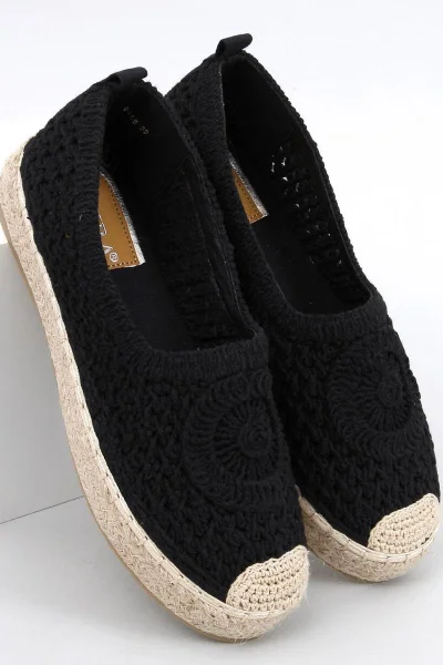 Romantické krajkové espadrilky Inello