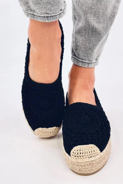 Romantické krajkové espadrilky Inello