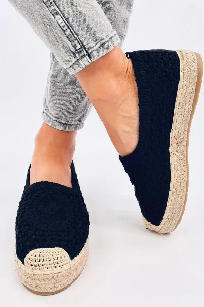 Romantické krajkové espadrilky Inello