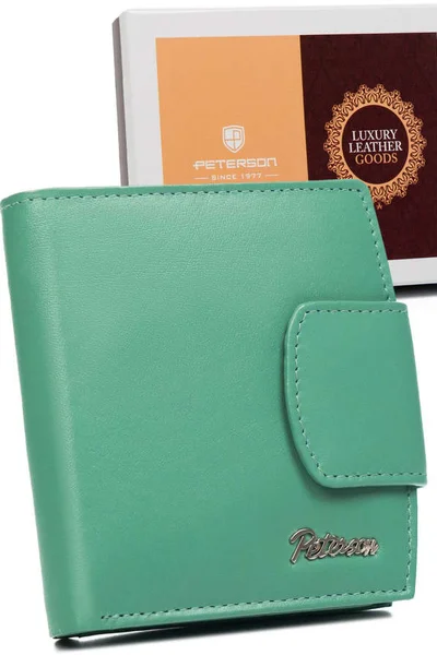 Mint zelená dámská kožená peněženka FPrice