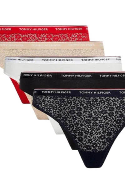 Tommy Hilfiger dámská tanga vícebarevná sada 5 ks