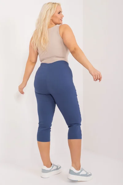 Plus size pohodlné dámské 3/4 kalhoty FPrice