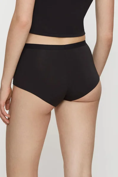 Dámské černé boyshort kalhotky Smart Shape - Triumph