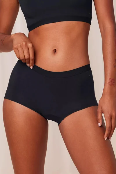 Dámské černé boyshort kalhotky Smart Shape - Triumph