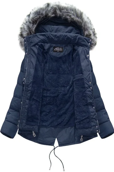 Dámská zimní bunda s kapucí M905 - Black Fish Gemini tmavě modrá