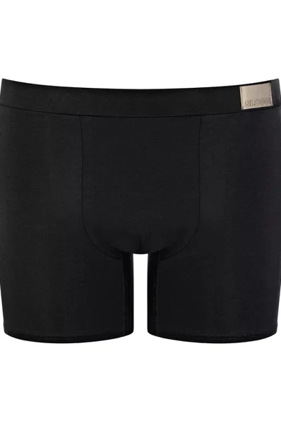 Pánské boxerky GO Natural Short - BLACK - Sloggi