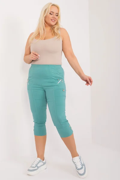 Mint dámské capri legíny FPrice plus size