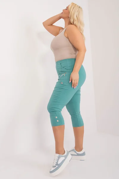 Mint dámské capri legíny FPrice plus size