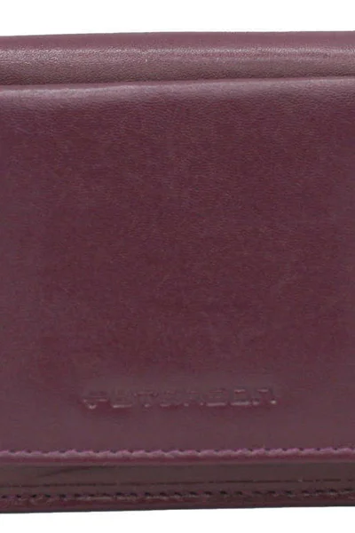 Dámská peněženka z hladké kůže FPrice fialová