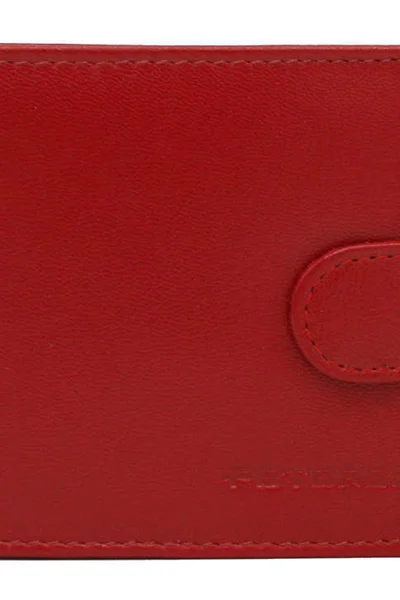 Červená dámská peneženka na patentek FPrice