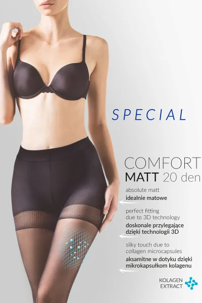 Dámské punčocháče Comfort Matt RH632 kód P122 - Gabriella