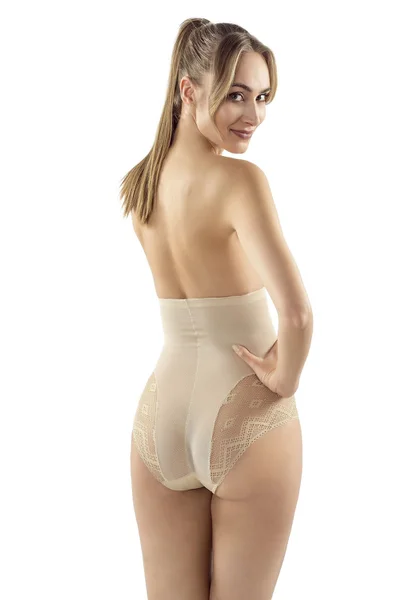 Vysoké tvarující dámské tělové kalhotky Eldar plus size