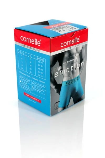 Pánské červené boxerky Comfort Fit - Cornette