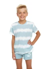 Chlapecké bledě modré pyžamo Batika dn-nightwear