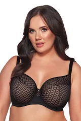 Plus size dámská podprsenka Ava částečně vyztužená