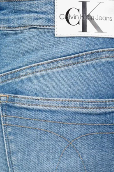 Přiléhavé dámské slim fit jeans s vysokým pasem Calvin Klein