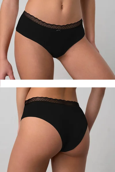 Vamp - Pohodlné dámské kalhotky - Nevis X347 - Vamp (barva black)