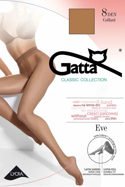 Klasické nude punčochové kalhoty Gatta