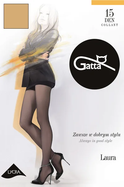 Tělové dámské punčochové kalhoty 15 DEN Gatta