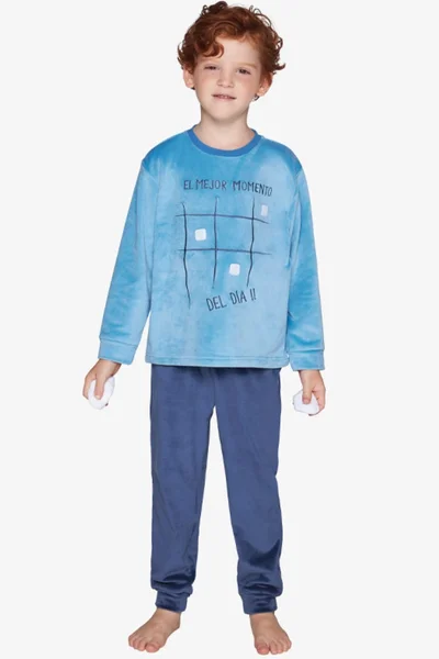 Chlapecké pyžamo Muydemi Z513 Sv. modrá