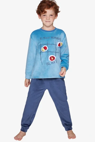 Chlapecké pyžamo Muydemi Z513 Sv. modrá